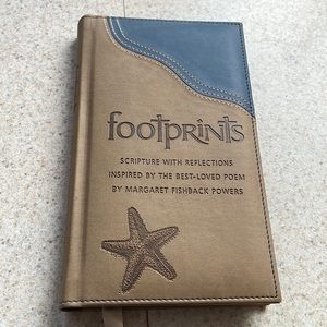 Hallmark, book of Inspirational poems, “Footprints”, 4.25”x7.25”
